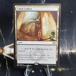 Magic the Gathering - Cabal Coffers - Modern Horizons - LP MTG Mythic Land #301 - Image 1