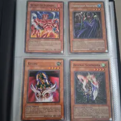 Vintage Yu-Gi-Oh! Konami Binder + 100+ Cards Collection 1st Edition Classic - Image 2