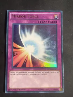 Mirror Force (B) Ultra Rare King of Games: Yugi's Legendary Decks YGLD-ENB33 1st - Image 1
