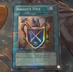 Yu-Gi-Oh! Knight's Title Ultra Rare Holo Reshef of Destruction ROD-EN002 - Image 1