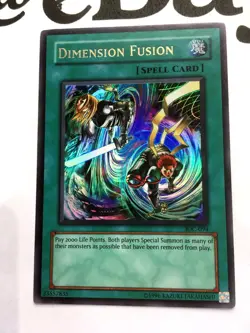 YUGIOH - DIMENSION FUSION - IOC-094 - ULTRA RARE - EXCELLENT - INVASION OF CHAOS - Image 3