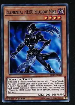 Elemental Hero Shadow Mist - LEHD-ENA15 - Common - 1st Edition - Yugioh - Image 1
