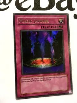 YUGIOH - MAGIC JAMMER - MRD-E128 - ULTRA RARE - NEAR MINT - METAL RAIDERS - ENG - Image 2