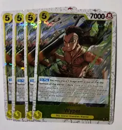 Wyper Playset - OP06-114 x4 - PRB-01 Reprint Jolly Roger - One Piece TCG - Image 1