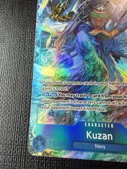 Bandai One Piece CCG Kuzan OP12-043 Legacy of the Master Rare Foil Alt Art - Image 4