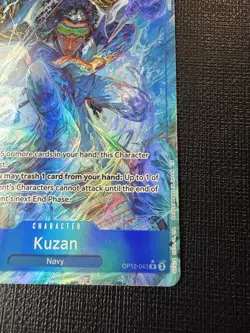 Bandai One Piece CCG Kuzan OP12-043 Legacy of the Master Rare Foil Alt Art - Image 5