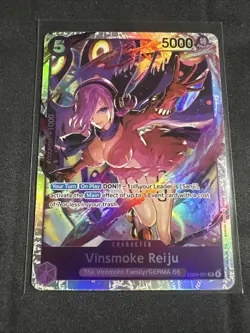One Piece TCG Vinsmoke Reiju ENGLISH EB03-031 HEROINES SR NM - Image 1