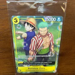 One Piece Card Game Roronoa Zoro (OP10-113) Set Sail Event Promo - Image 5