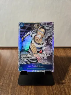 One Piece TCG - Mr.3(Galdino), OP16-056 SR, OP16 Set, English, NM - Image 1