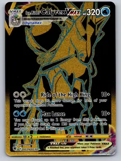 Ice Rider Calyrex VMAX TG29/TG30 Secret Rare Astral Radiance Trainer Gallery LP - Image 1