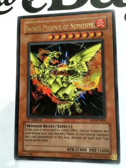 YUGIOH - SACRED PHOENIX OF NEPHTHYS - FET-EN005 - 1ST ED - ULTIMATE RARE - NM - Image 3