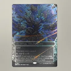 Celestial Colonnade (0097) (Borderless) (Galaxy Foil) - NM Foil - MTG- FREE SHIP - Image 1