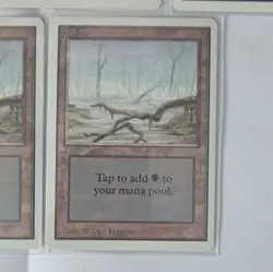 Magic The Gathering Unlimited Edition Swamps X 5 - Image 5