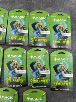 Magic The Gathering Secrets Of Strixhaven Play Boosters Lot Of 10 NEW SEALED - Image 2