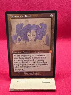 MTG Helm of the Host FOIL (V.2) - Retro Frame Artifacts - NM - Image 1