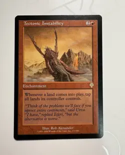 MTG Tectonic Instability - Invasion (INV) - MP - Image 1