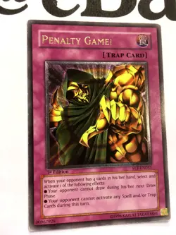 YUGIOH - PENALTY GAME! - FET-EN051 - 1ST ED - ULTIMATE RARE - EXCELLENT - ENG - Image 2
