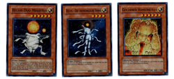 YuGiOh World Championship 2006 Promo - WC6 001 002 003 Helios Duo Megistus - Image 1