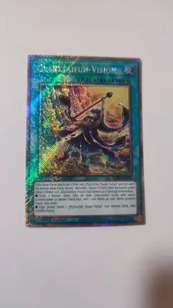 Yu-Gi-Oh! Glanztaifun Vision Platinum Secret Rare RA05-DE075 - Image 1