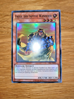 Freed, Der Tapfere Wanderer IOC-DE014 25th Super Rare Deutsch YUGIOH - Image 1