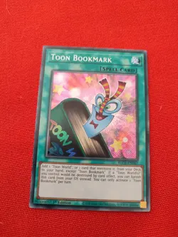 TOON BOOKMARK BLCR-EN067 (FR067) SECRETE RARE 1ERE EDITION CARTE YU-GI-OH! EN UK - Image 1