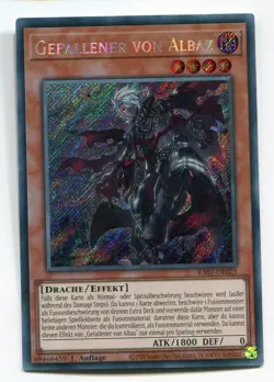 Yu-Gi-Oh! Gefallener Von Albaz Secret Rare RA01-DE021 - Image 1