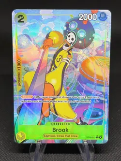 Brook (ST29-011 Alt) (NM) - One Piece - ST-29 Egghead Starter Deck (ENG) - Image 1