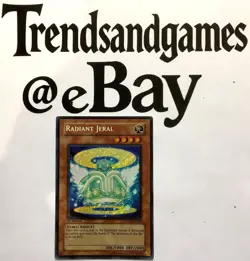 YUGIOH - RADIANT JERAL - STON-EN066 - SECRET RARE - NM - 1ST ED - STRIKE OF NEOS - Image 1