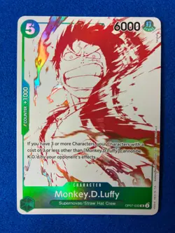 One Piece CCG - Monkey.D.Luffy OP07-033 (3rd Anniversary Treasure Campaign Pack) - Image 1