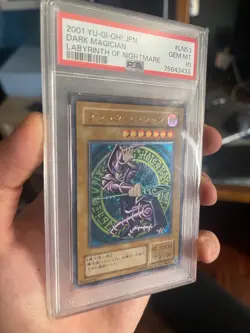 Yugioh Dark Magician LN53 PSA 10 - Image 2