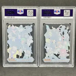 PSA 10 Sequential Morinaga Dragon Ball x One Piece 40th Jump Wafer Goku Luffy - Image 2