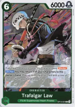 Trafalgar Law R English: [OP-13] OP13-031 One Piece TCG NM - Image 1