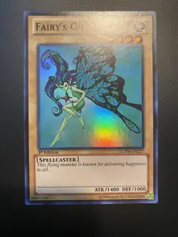 2013 YUGIOH FAIRY'S GIFT SUPER RARE LCYW-EN227 1ST EDITION - Image 1