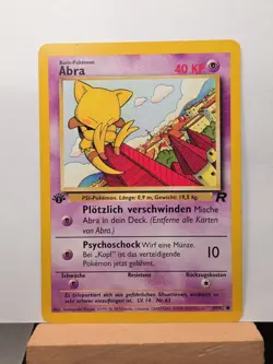Team Rocket #49/82 Abra (German) 1st Edition - Image 1