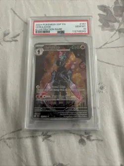 Pokemon TCG Ceruledge Illustration Rare Surging Sparks 197/191 PSA 10 - Image 1