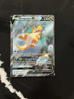 Dragonite V Alternate Full Art 192/203 Evolving Skies Ultra Rare Holo ENG 230HP - Image 2