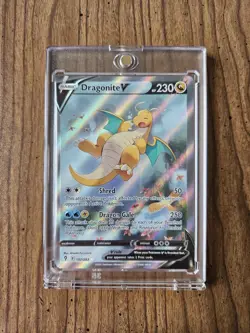 Dragonite V Alternate Full Art 192/203 SWSH07: Evolving Skies Holo HP - Image 1