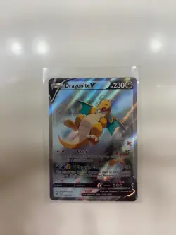 Dragonite V (Alternate Full Art) 192/203 SWSH07: Evolving Skies Holo - Image 2