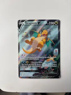 Dragonite V (Alternate Full Art) 192/203 SWSH07: Evolving Skies Holo - Image 4