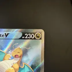 Dragonite V (Alternate Full Art) 192/203 SWSH07: Evolving Skies Holo NM - Image 3
