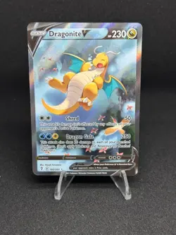 Dragonite V (Alternate Full Art) 192/203 SWSH07: Evolving Skies Holo - Image 2