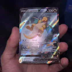 Dragonite V (Alternate Full Art) 192/203 SWSH07: Evolving Skies Holo - Image 2