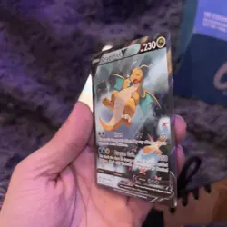 Dragonite V (Alternate Full Art) 192/203 SWSH07: Evolving Skies Holo - Image 4