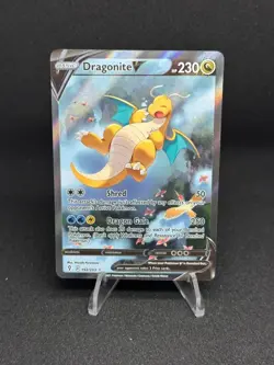 Dragonite V (Alternate Full Art) 192/203 SWSH07: Evolving Skies Holo - Image 1
