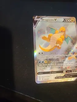 Dragonite V (Alternate Full Art) 192/203 SWSH07: Evolving Skies Holo HP - Image 5