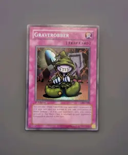 Yu-Gi-Oh! TCG Graverobber Pharaoh's Servant PSV-008 1st Edition Super Rare NM - Image 1