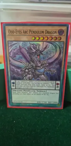 Odd-Eyes Arc Pendulum Dragon LEDD-ENC00 1st Edition Ultra Rare Yugioh NM/M - Image 1