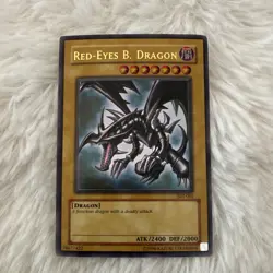 Konami Yu-Gi-Oh! TCG Red-Eyes B. Dragon SDJ-001 Ultra Rare 1st Ed English - Image 3