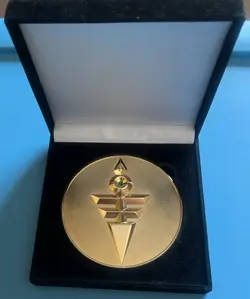 Konami Yu-Gi-Oh! Duel links ZEXAL Coin PRIZE with Original Box - Image 1