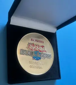 Konami Yu-Gi-Oh! Duel links ZEXAL Coin PRIZE with Original Box - Image 5